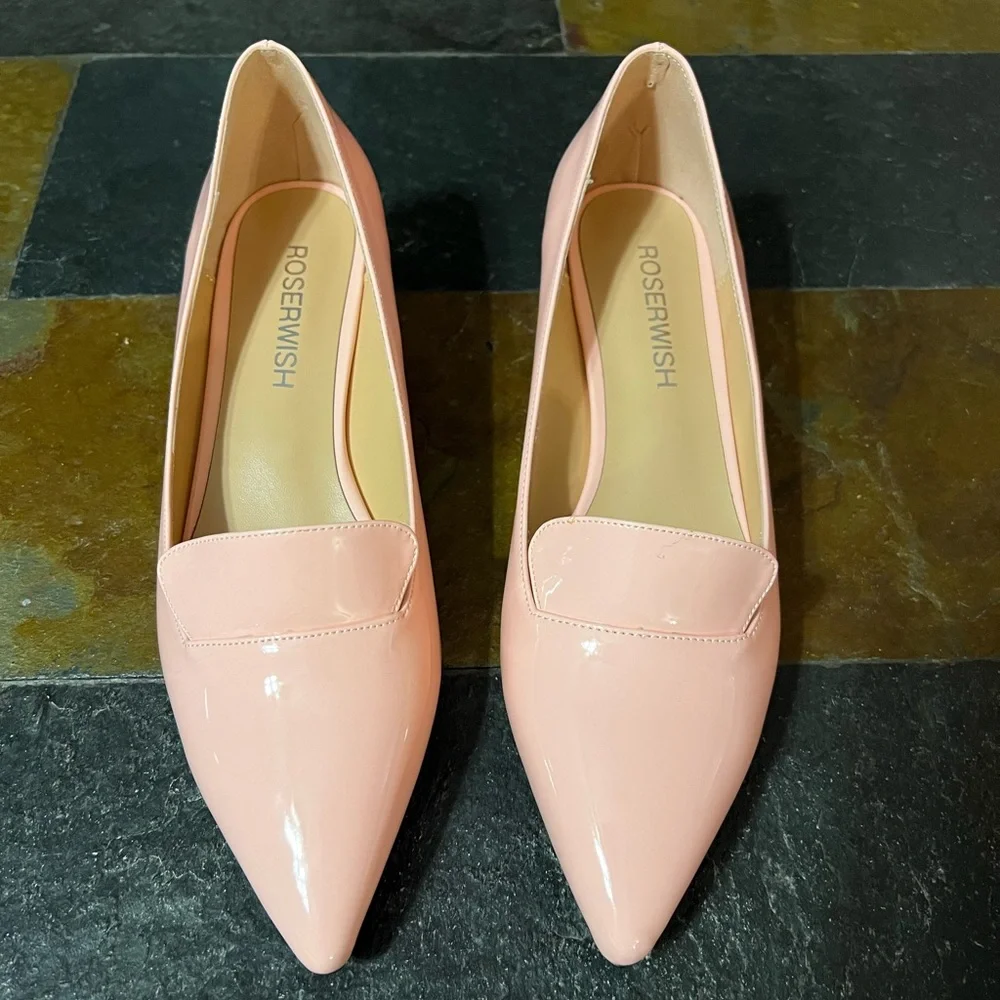 Mod Pink Patent Pumps - Picture 4 of 13